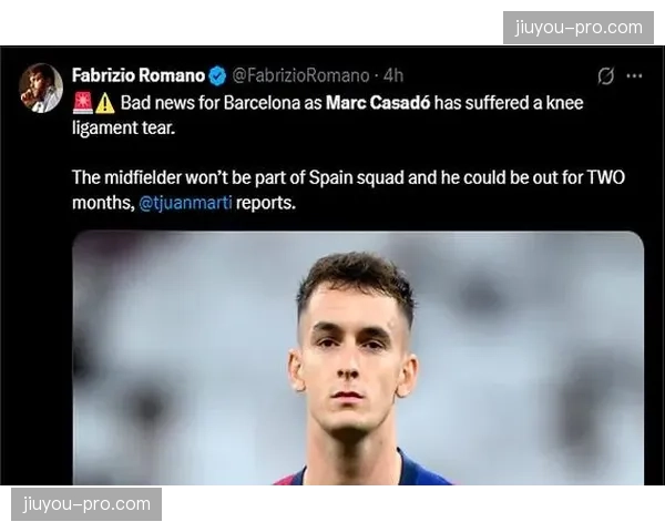 沙特联赛俱乐部以超过4000万欧元转会费及大幅涨薪条件追求巴萨中场卡萨多 沙特联赛俱乐部以超过4000万欧元转会费及大幅涨薪条件追求巴萨中场卡萨多